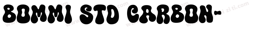 Bommi Std Carbon字体转换